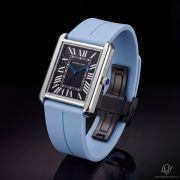 Universe Point Cartier Tank Model Gents Magnetic Rubber Watch