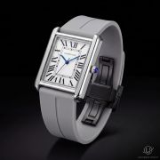 Universe Point Cartier Tank Model Gents Magnetic Rubber Watch