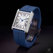 Universe Point Cartier Tank Model Gents Magnetic Rubber Watch