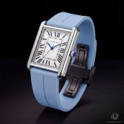 Universe Point Cartier Tank Model Gents Magnetic Rubber Watch