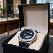 Octagonal Bezel Analog Digital Silicone Strap Men’s Watch